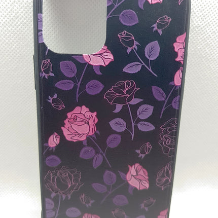iPhone 11 Pro hoesje achterkant bloem design fashion case