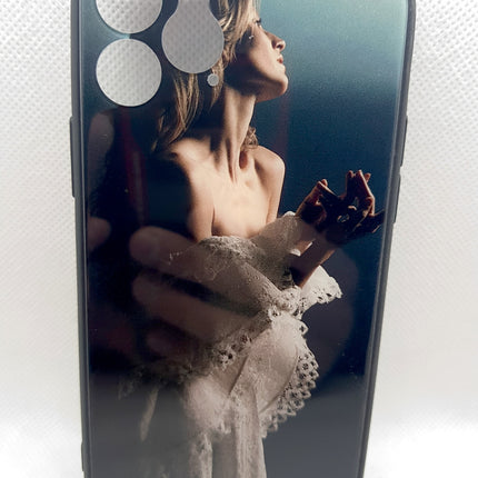 iPhone 11 Pro hoesje achterkant blond dame fashoin hoesje Shockproof Case