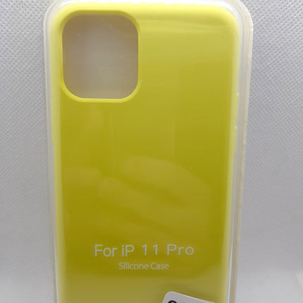 iPhone 11 Pro Max Silikonhülle Rückseite, stoßfeste Hülle, alle Farben (Mischfarbe)