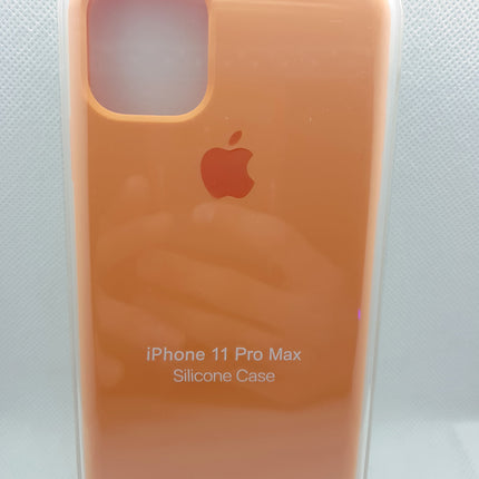 iPhone 11 Pro Max Silikonhülle Rückseite, stoßfeste Hülle, alle Farben (Mischfarbe)
