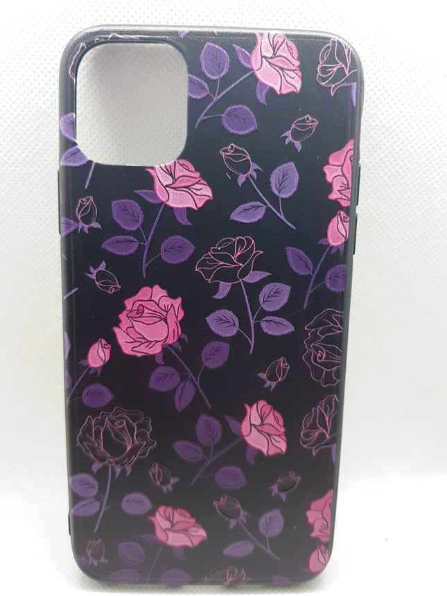 iPhone 11 Pro Max case flowers fashion design case