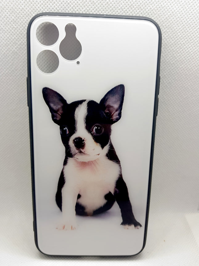 iPhone 11 Pro Max Hülle Hundemuster Modedesign Hartschale