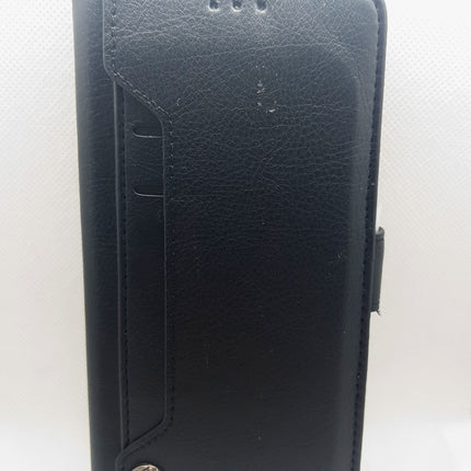 iPhone Xs Max hoesje boekcase met 6 ruimte voor pasjes wallet case cover