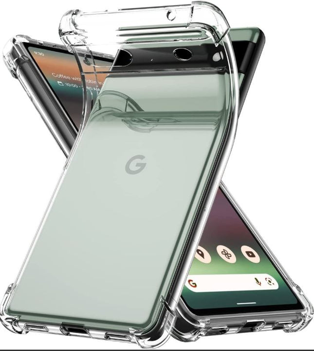 Google Pixel 6a hoesje transparant case doorzichtig