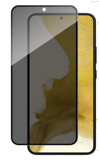 Samsung Galaxy S23 Plus gehärtetes Glas mit Anti-Spy-Blickschutzfilter
