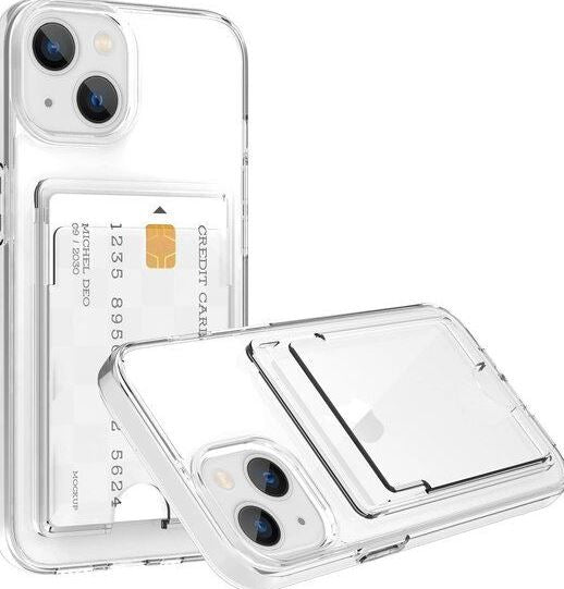 Samsung Galaxy S23 Ultra Silikonhülle mit Platz für Karte