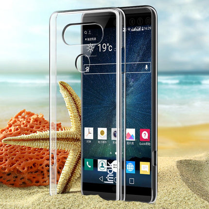 Transparente LG-Handyhülle mit weicher, dünner Rückseite | Transparente Hülle, Silikon, transparent, durchsichtig, Stoßstange