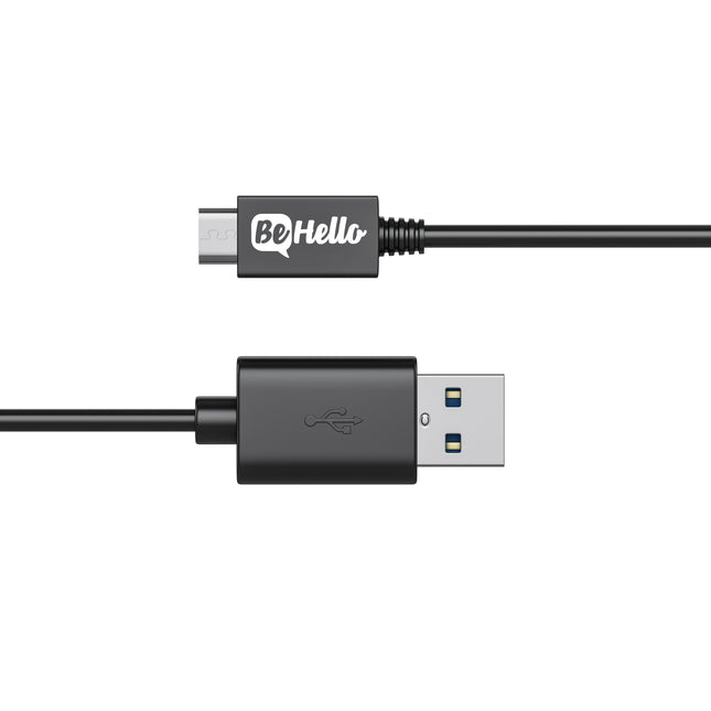 Micro-USB Charging Cable (3 meters) Black - Extra long charging cable