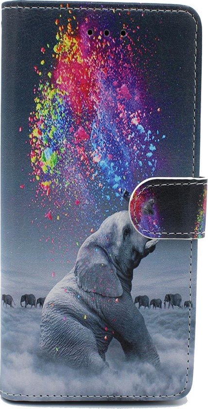 Samsung Galaxy S8 Plus case Elephant print wallet case book case