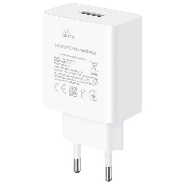 Huawei supercharge Travel Charger 40W White - Bulk without cable and packaging