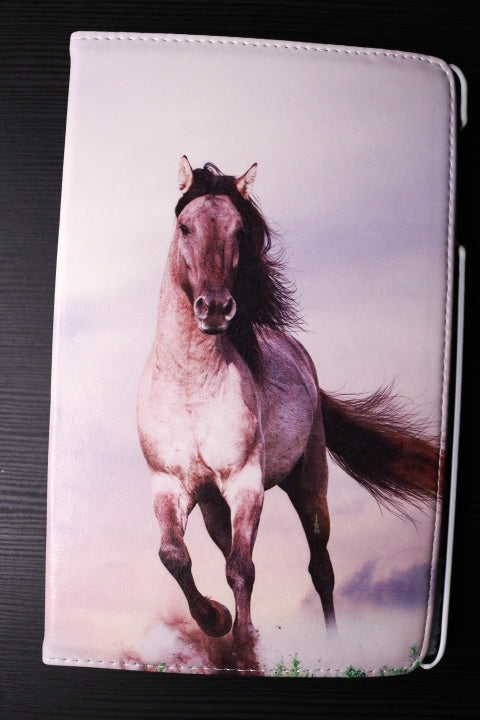 Pferde-Print-Hülle für Samsung Galaxy Tab S5e 10,5 Zoll 2019 Modell T720 – Cover – 360° drehbare Hülle 
