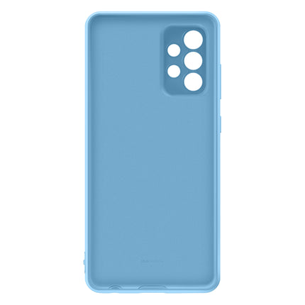 Samsung A72 Silicone Cover Case Blue