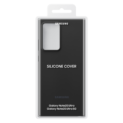 Samsung Galaxy Note20 Ultra Silicone Cover Mystic Zwart