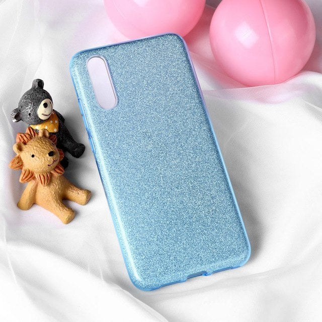 Samsung Galaxy A52 hoesje bling bling glitters achterkant hoesjes