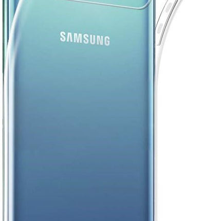 Samsung Galaxy Clear Case Soft Thin Back | Transparent Silicone Transparent Clear Cover Bumper