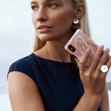 iPhone hoesje hardcase Marble print fashion case ( Posh Merk )
