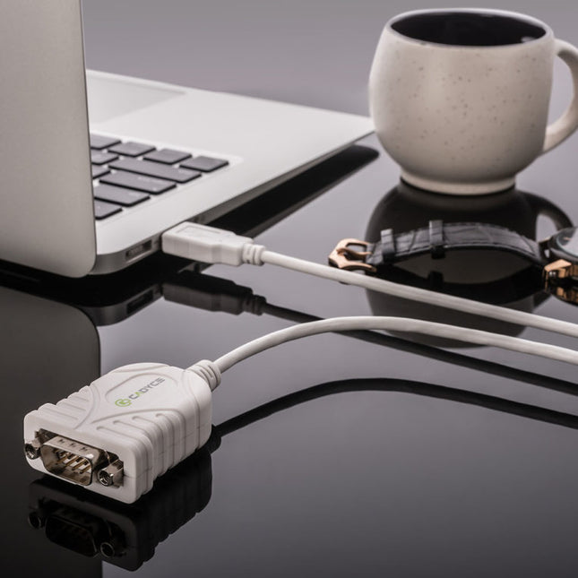 USB-zu-RS-232-Seriellkonverter für Drucker, Scanner und PDAs mit 500 kB/s Dateiübertragung