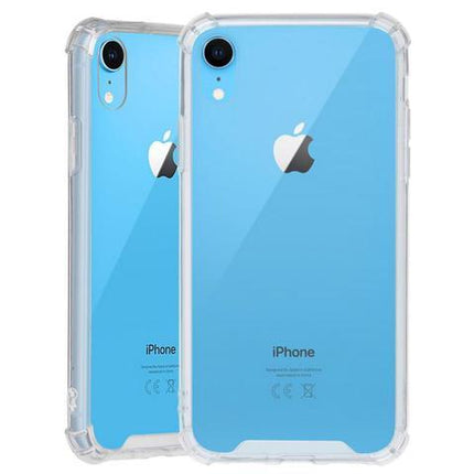 iPhone XR antishock hoesje achterkant doorzichtig transparant backcover case