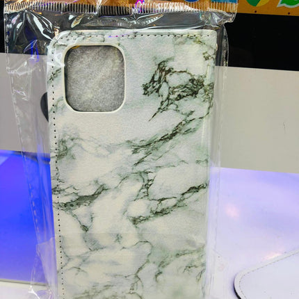iPhone 11 Pro hoesje marmeren marble print Wallet case