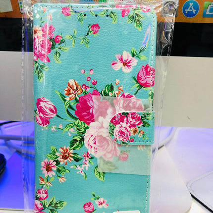 Samsung Galaxy A71 case Flowers Print folder- Wallet Case beautiful flower