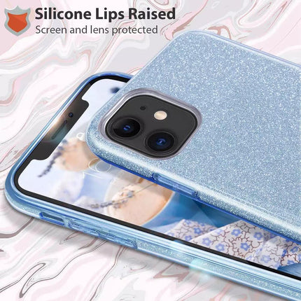 iPhone 12 serie bling bling glitters achterkant hoesjes