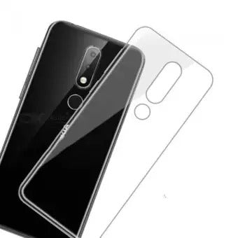 Nokia telefoon doorzichtig hoesje zacht dun achterkant, Silicone Transparent Clear Cover Bumper