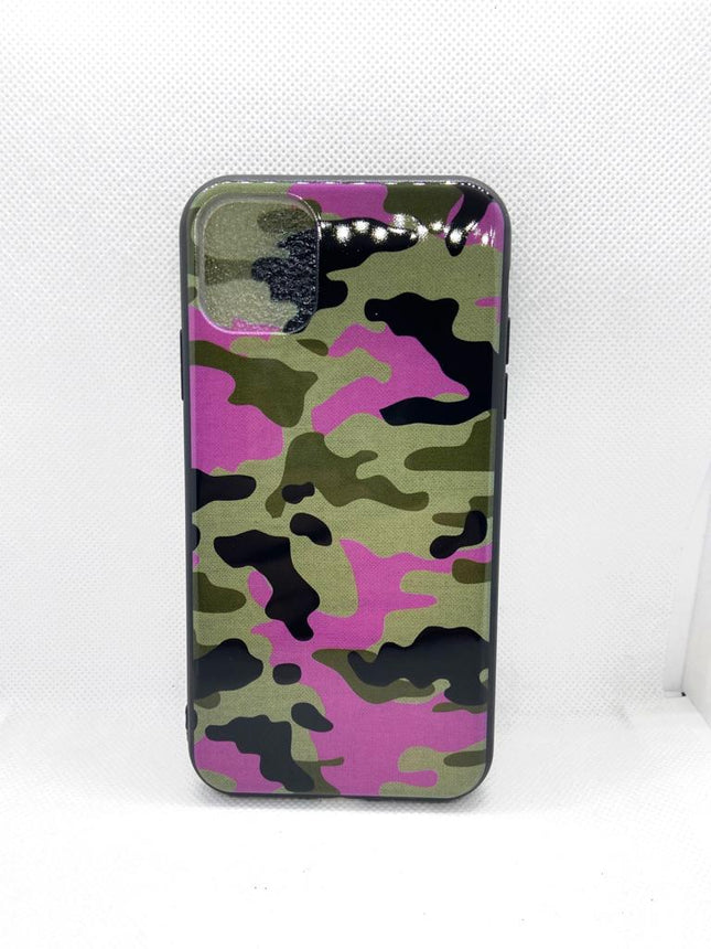 iPhone 11 back army print - army military fashoin case Shockproof Case Cover TPU bling bling 