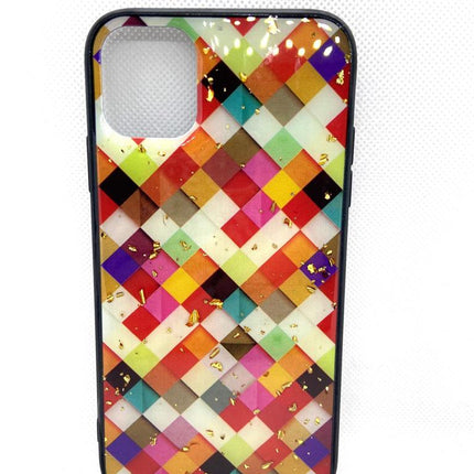 iPhone 11 Rückseite, schöne, modische Hülle, stoßfeste Schutzhülle aus TPU mit Bling-Bling 