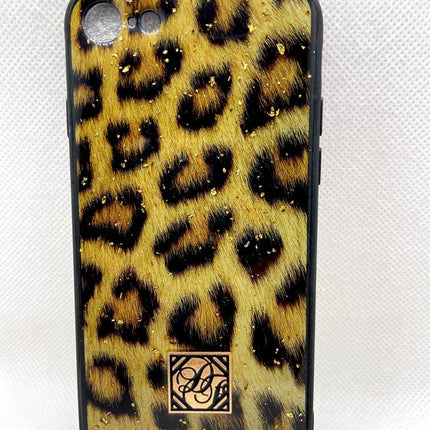 iPhone 7 / 8 / SE 2020 / 2022 hoesje Luipaard fashion Panterprint / Tijgerprint design achterkant case