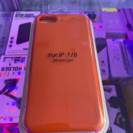 iPhone 7 / 8 / SE 2020 / 2022 Silicone case achterkant hoesje Shockproof Case alle kleur (Mix Kleur)