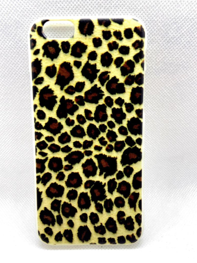 iPhone 6 / 6S achterkant hoesje tijger panter luipaard print leuke fashion design silicone case