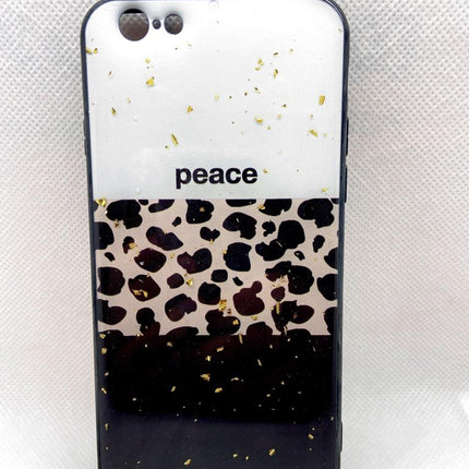 iPhone 6 / 6S tijger luipaard achterkant hoesje leuke print case fashion design