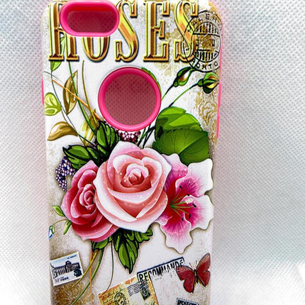 iPhone 6 / 6S hoesje mooie bloemen hard achterkant case backcover