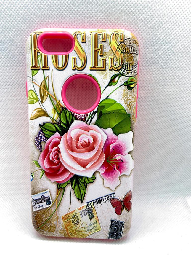 iPhone 6 / 6S Hülle Schöne Blumen Hartschale Rückseite 