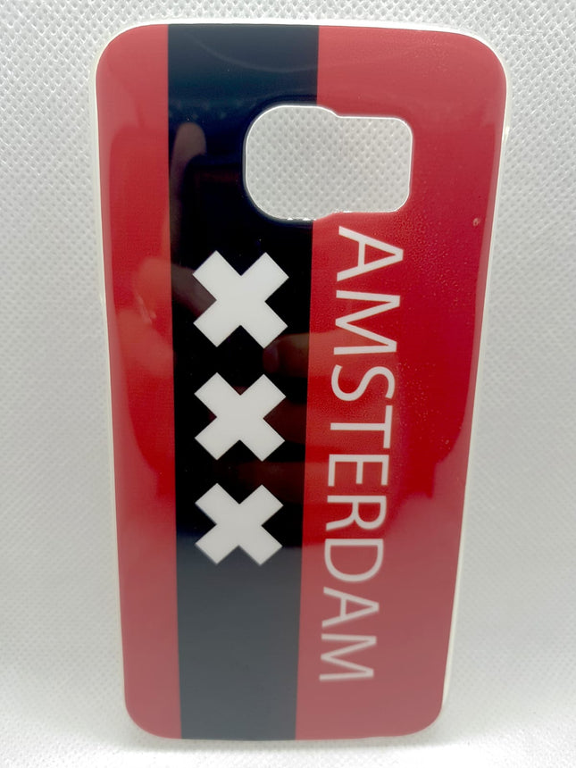 Samsung S6 Hülle Amsterdam Ajax Print Rückseite 