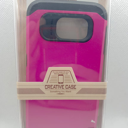 Samsung S6 hoesje roze achterkant backcover hard case
