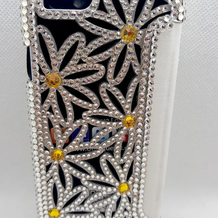 iPhone 6/6s hoesje bling bling Uu London fashion case mapje
