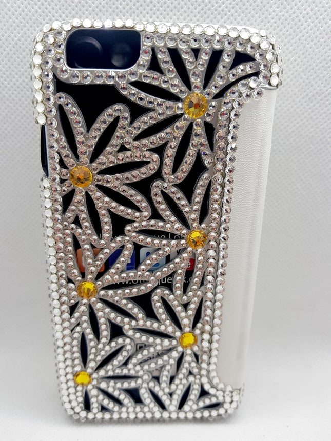 iPhone 6/6s case bling bling Uu London fashion case folder