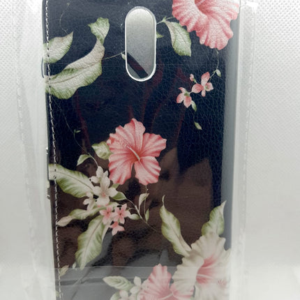 Nokia 2.3 hoesje japanse Bloemen print case mapje- Wallet Case
