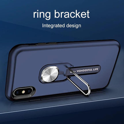 iPhone 11 Pro case back dark blue with table holder magnet fashion design case