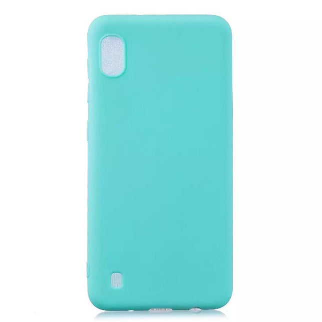 Samsung Galaxy A10 case back blue fashion silicone case 