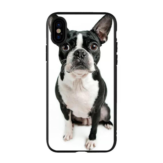 Samsung Galaxy A70 hoesje achterkant hond print- fashion case backcover