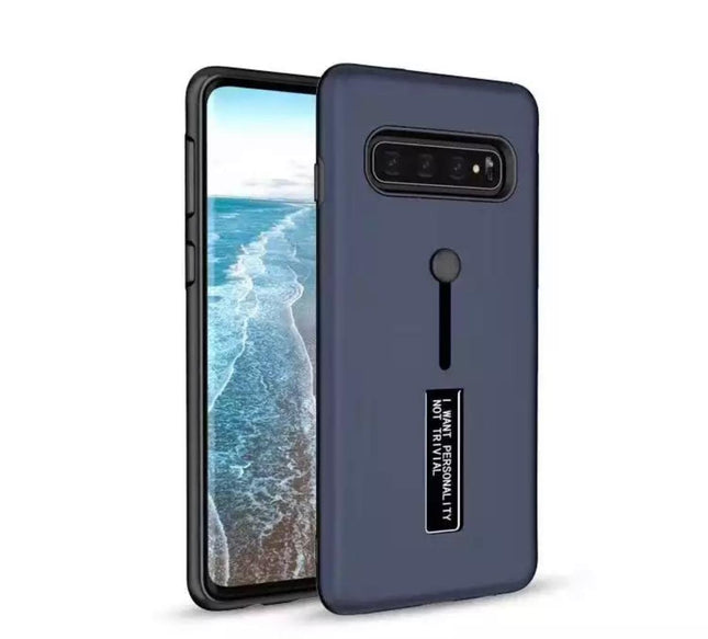 Samsung Galaxy S10 back cover hard case with finger holder Back cover case