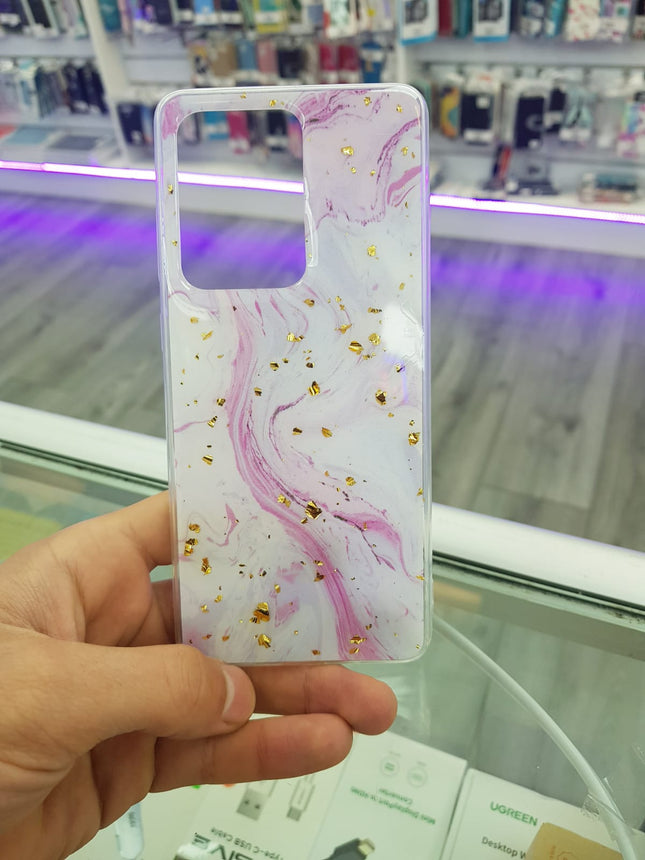Samsung Galaxy S20 Ultra hoesje glitter mamar achterkant case cover