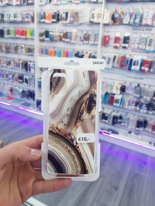 Samsung Galaxy A41 Hülle Anti-Shock Mamar Silikon Back Case Cover Rückseite