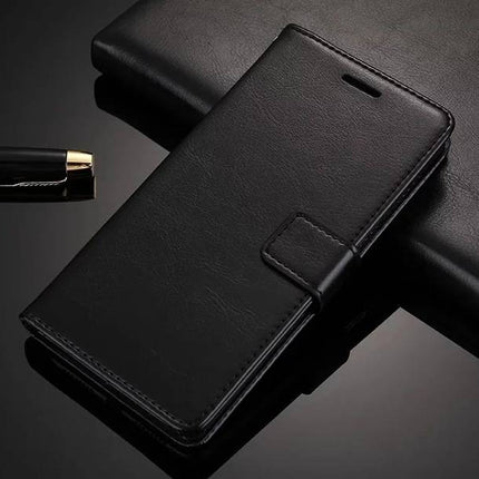 Motorola Moto G zwart  Bookcase Mapje - hoesje - Wallet Case