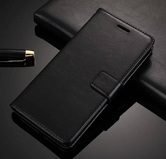 Motorola Moto G black Bookcase Folder - case - Wallet Case