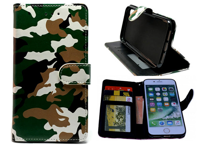 iPhone Xs Max case army print - army military - Wallet print case