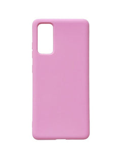 Samsung S23 hoesje silliconen case Baby roze