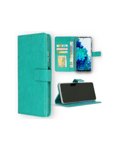 Samsung Galaxy A34 hoesje boekcase wallet case Turquoise